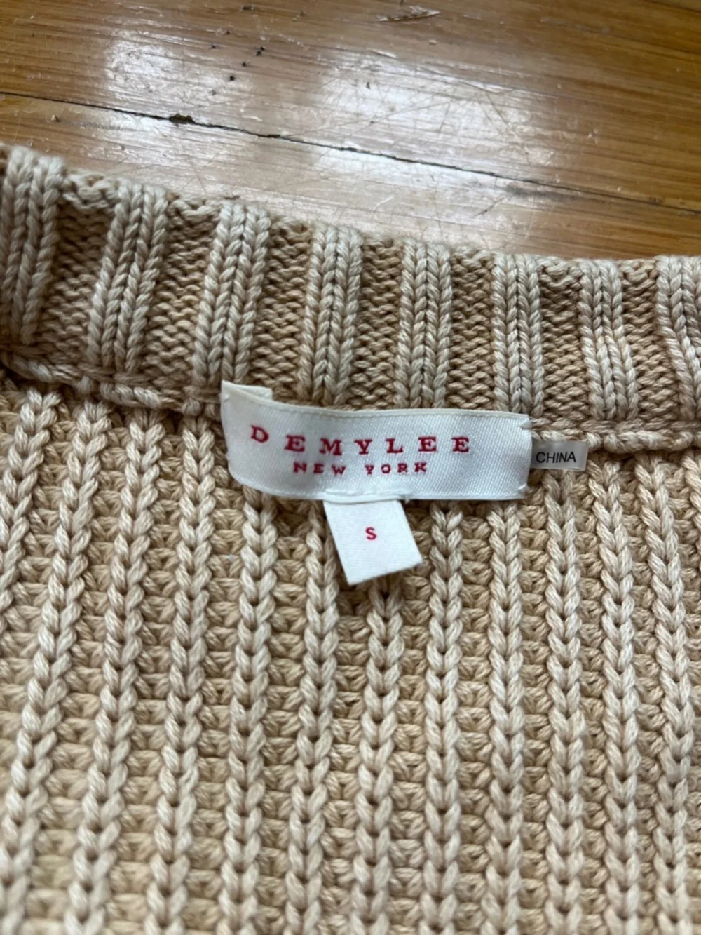 DEMY Lee eclectic grandpa sweater vest mustard yellow boxy oversized S M L y2K
